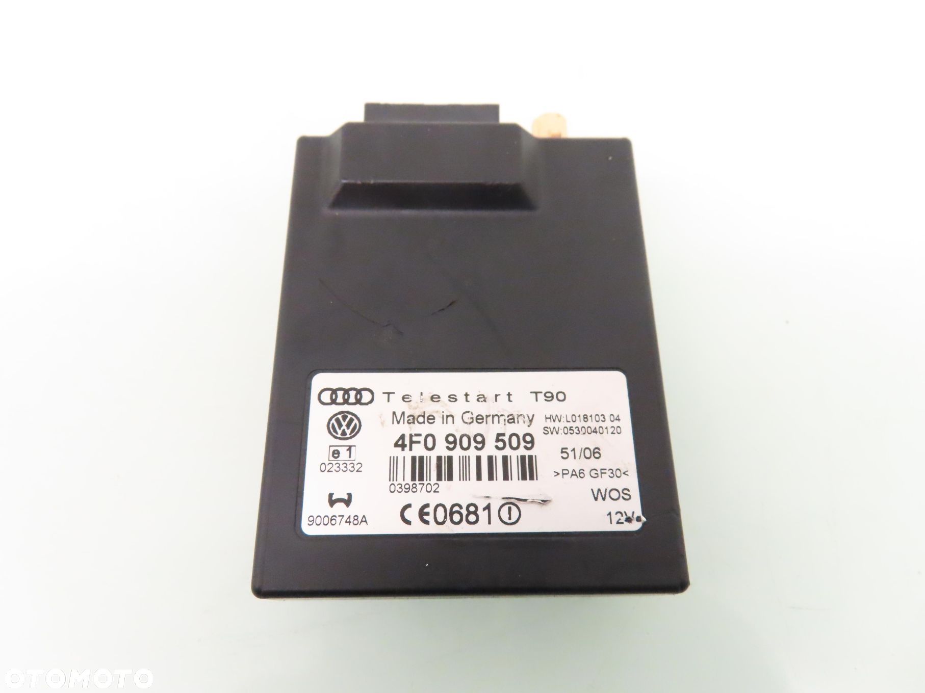 STEROWNIK WEBASTO AUDI A6 C6 4F0909509 9006748A - 1