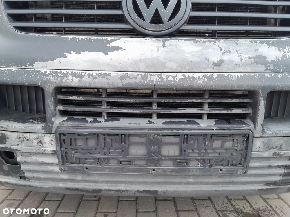 VW T5 ZDERZAK PRZEDNI PRZÓD - 9