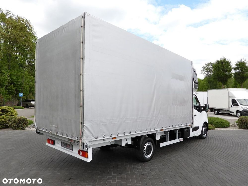 Renault MASTER PLANDEKA 10 PALET WEBASTO TEMPOMAT NAWIGACJA LEDY PNEUMATYKA KLIMATYZACJA  165KM - 4