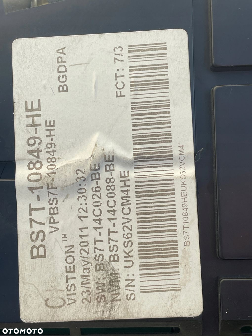 MONDEO MK 4 IV LIFT 2.0 TDCI ZESTAW STARTOWY KOMPUTER STACYJKA LICZNIK - 6