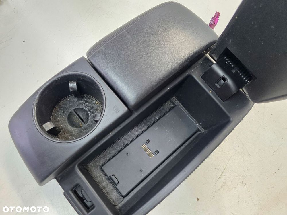 PODŁOKIETNIK PRZÓD SKÓRA AUDI Q7 4L CZARNY - 7