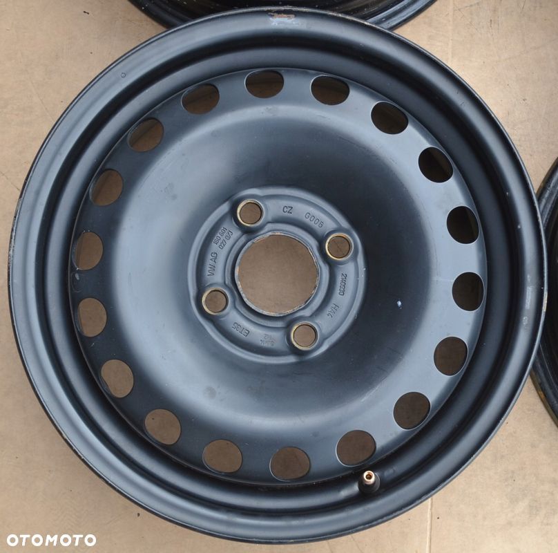 FELGI STALOWE OEM VW SKODA SEAT 4x100 5J14 ET 35 x4szt F-516 - 3