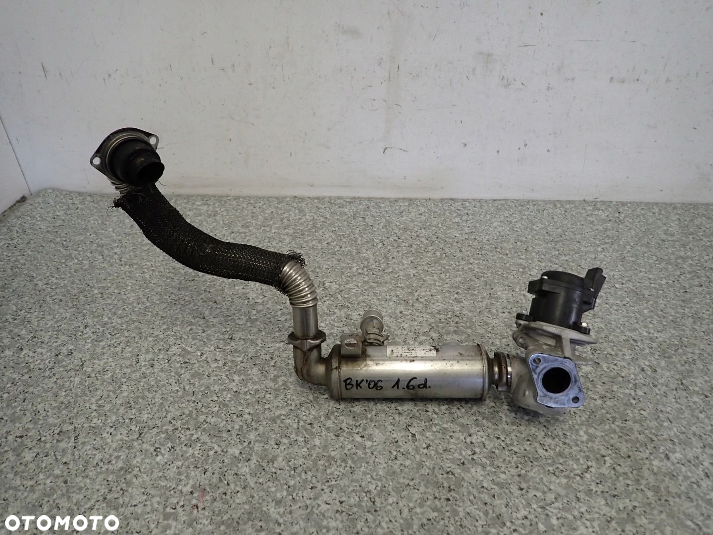MAZDA3 MAZDA 3 BK 1.6 DIESEL 06-08 ZAWÓR EGR CHŁODNICA SPALIN - 6