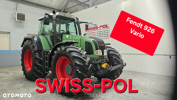 Fendt 926 Vario MAN Brutto Favorit  Transport Transport przedni Wom