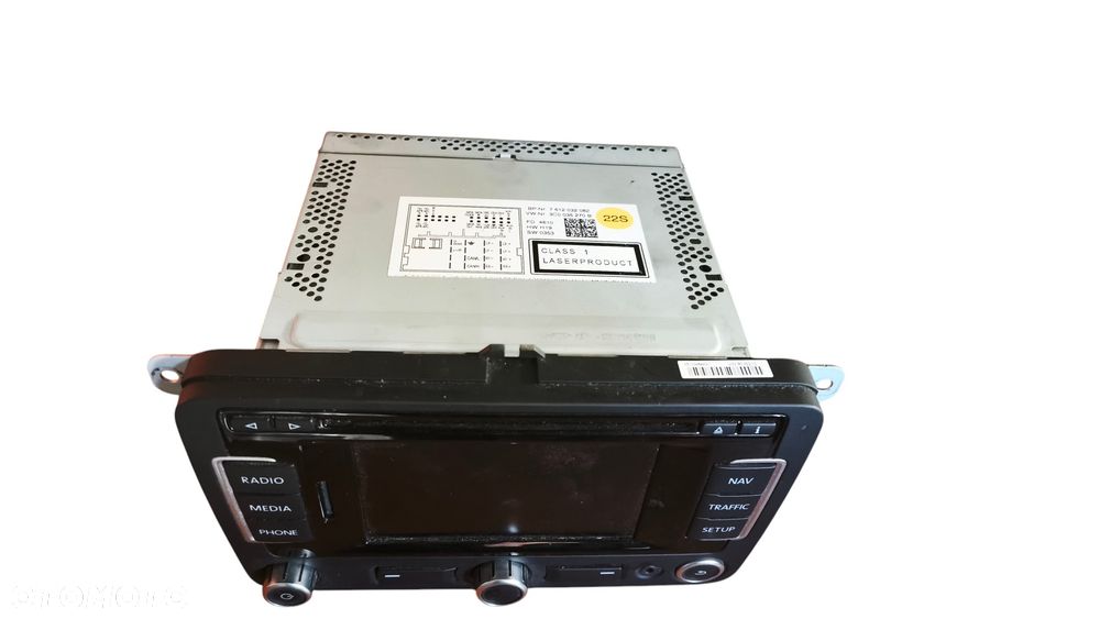 VW GOLF VI 10r RADIO FABRYCZNE NAWIGACJA 3C0035270B - 2