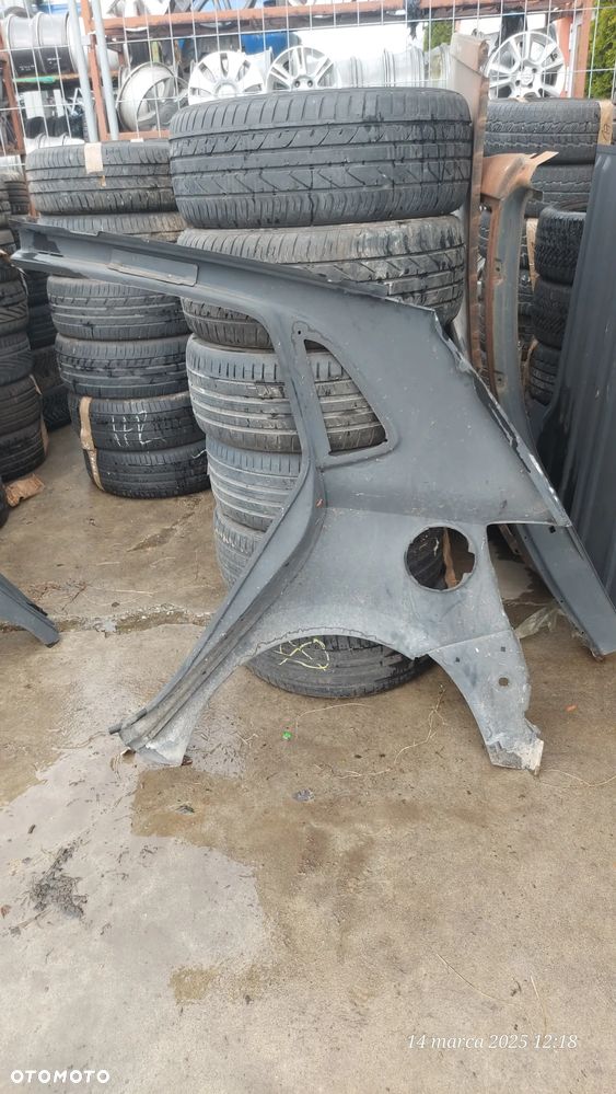 vw polo 08- 6r0 poszycie tył prawe - 2