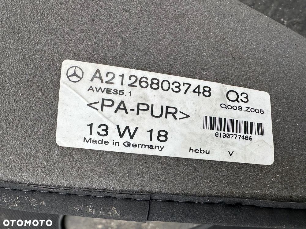 MERCEDES e 212 czarne dywaniki welurowe AMG komplet uk - 6