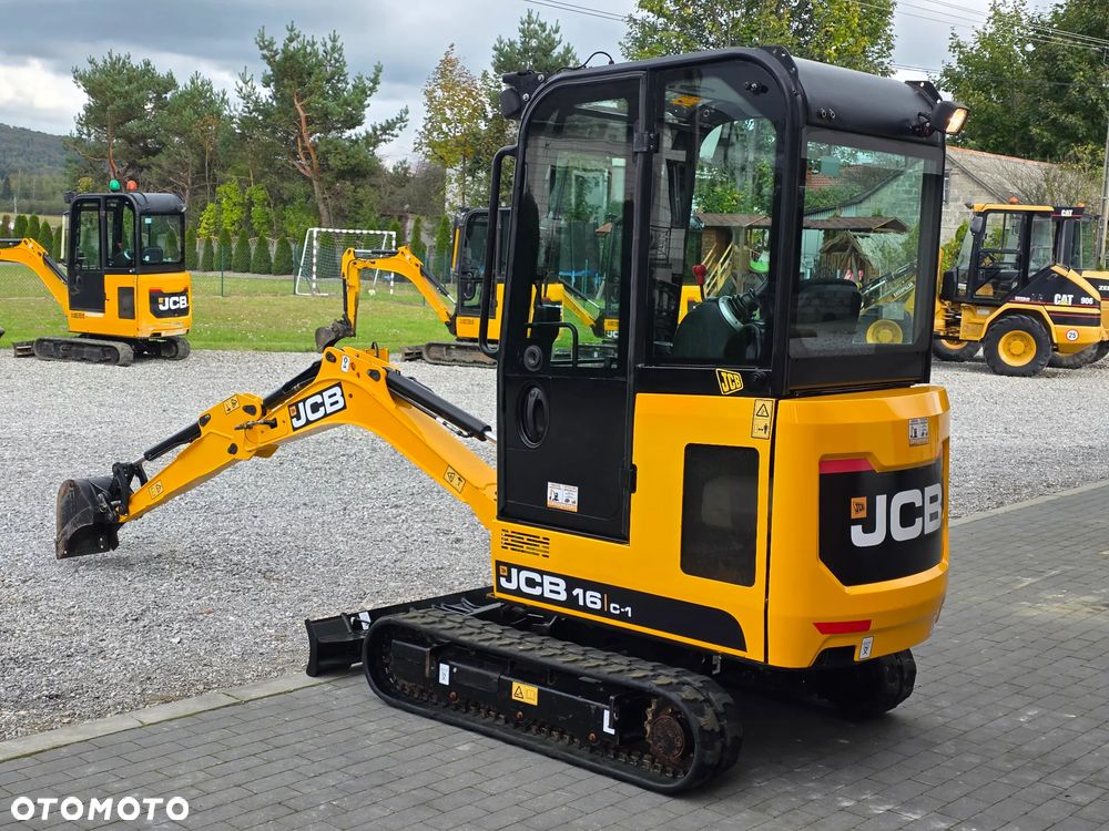 JCB JCB 16 C ful opcja najbogatsza jak nowa mini koparka sprowadzona 1 wł 8018 okazja 19 - 26