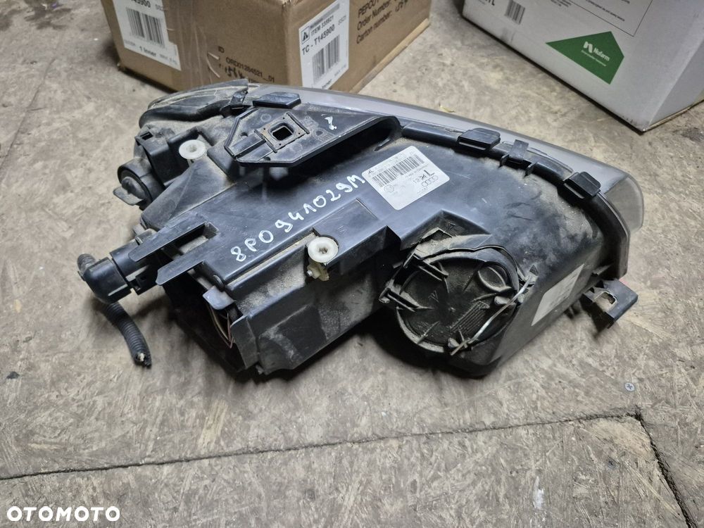 Kompletna lampa audi a3 8p xenon lewa lewy przód przetwornica żarnik - 3