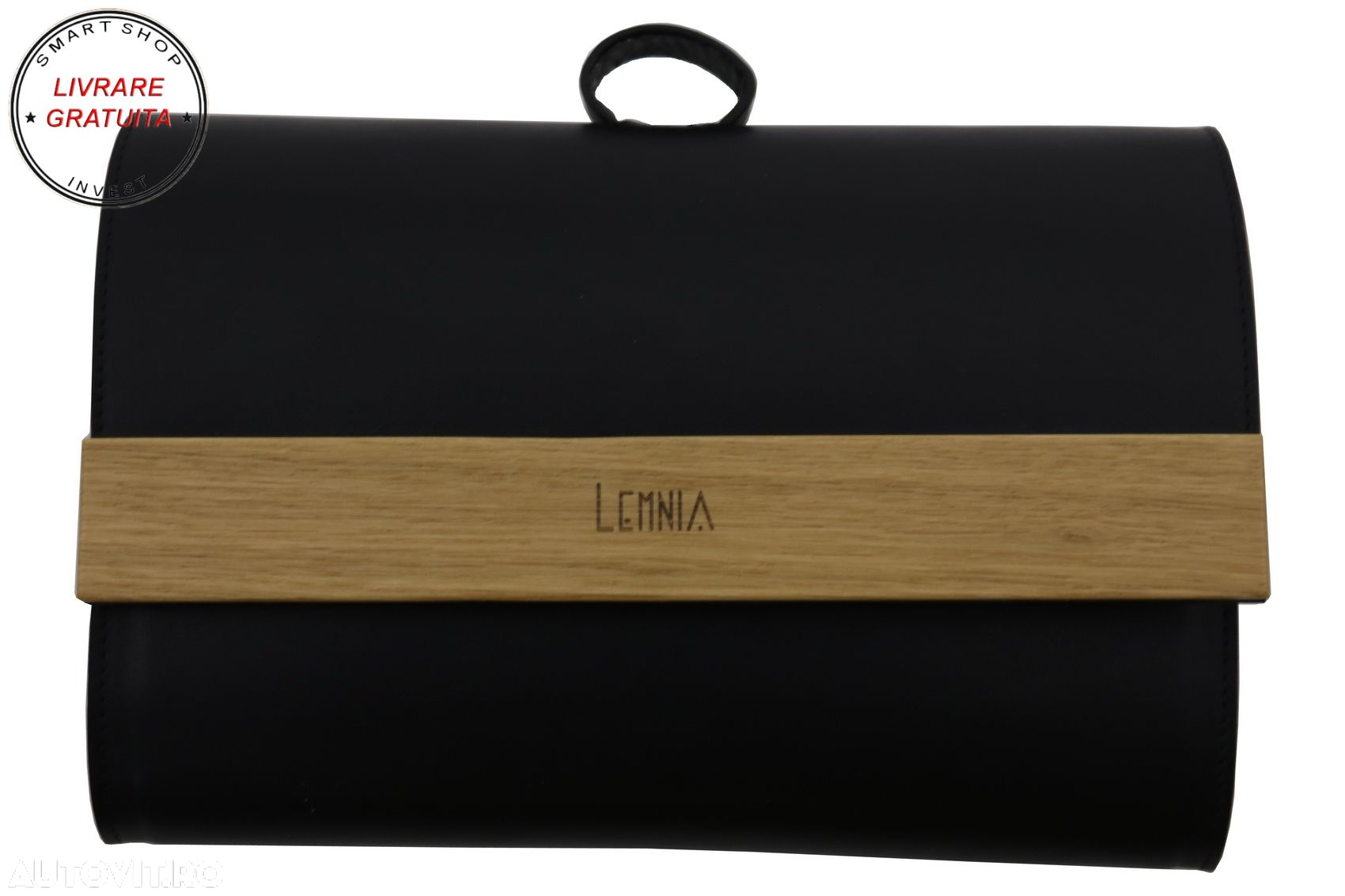 Geanta cu Clapeta Interschimbabila Lemnia Play Negru- livrare gratuita - 2
