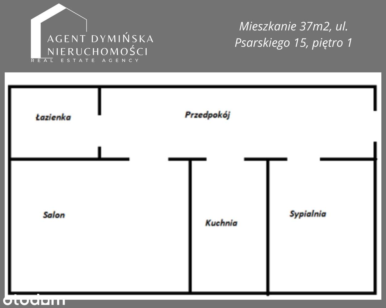 Mieszkanie do własnej aranżacji, 1 p.