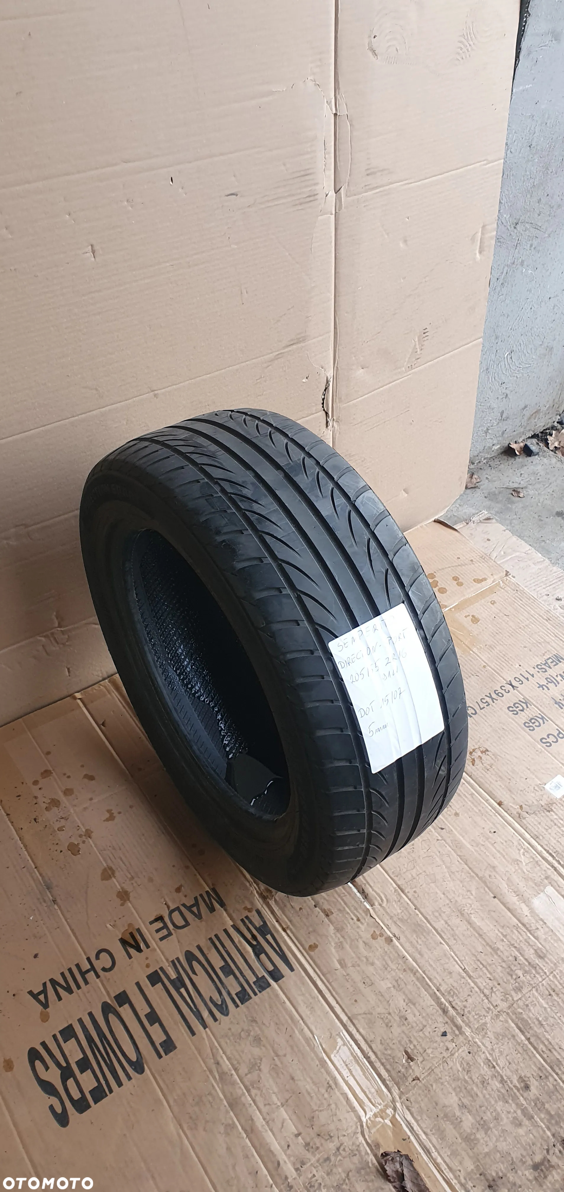 1X Opona Semperit Direction Sport 205/55 ZR16 5mm 1507 - 3