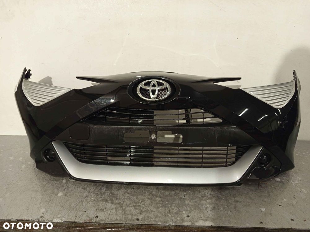 + ZDERZAK PRZÓD PRZEDNI TOYOTA AYGO 2 II LIFT FL DO NAPRAWY ! - 1