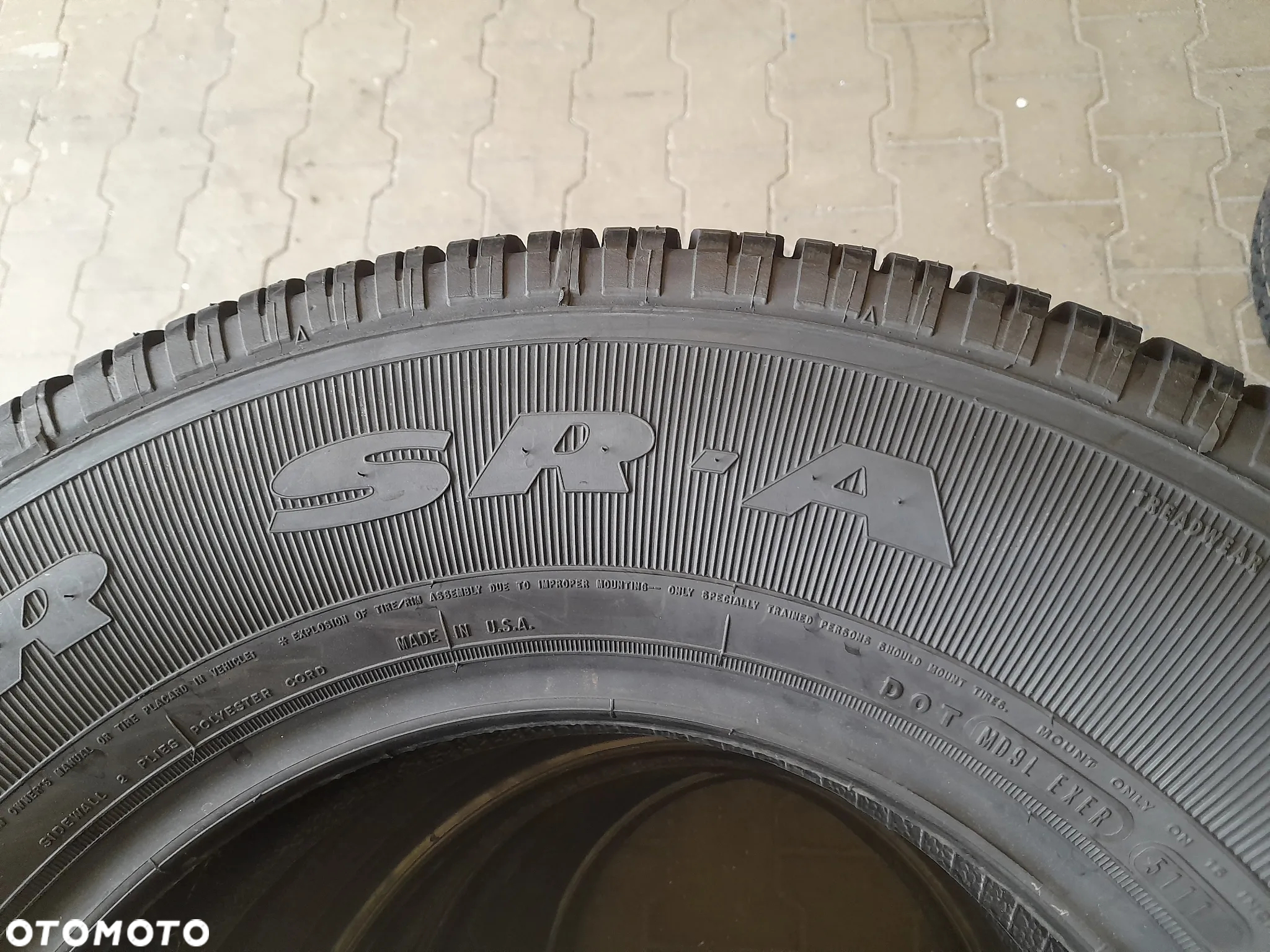 Opony letnie GOODYEAR WRANGLER SR-A M+S 106S 245/70/R16 - 4