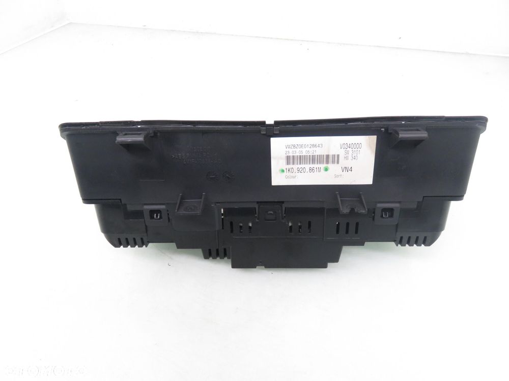 LICZNIK VW GOLF V (1K1) 2.0 TDI 16V - BKD 1K0920861M - 6