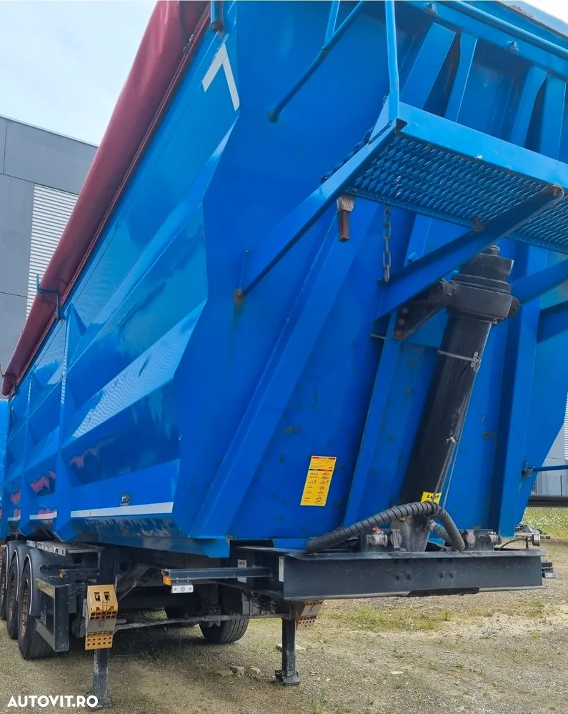 Langendorf Bena LUCK SKF 35 cereale fier agregate vrac semiremorci basculante 50mc - 1