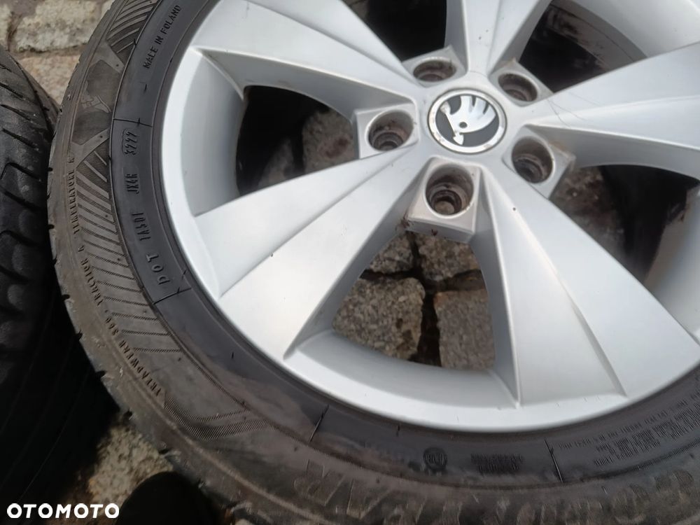 Felgi Aluminiowe 16 Skoda Octavia 3 5x112 ET46 5E0601025C Koła VW Seat Audi 6,5Jx16H2 - 14