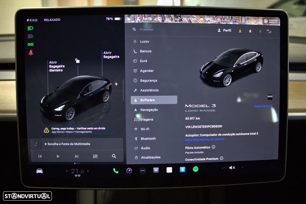 Tesla Model 3 Long Range Tração Traseira - 23