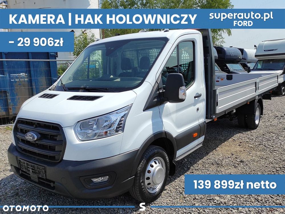 Ford Transit 350 L5 RWD DBL Trend Skrzynia Otwarta 2.0 165KM - 2