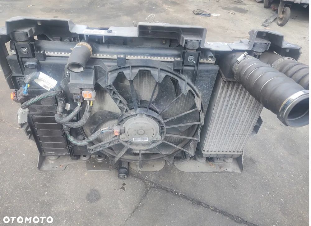 CITROEN C5 III X7 1,6THP PAS PRZÓD CHŁODNICE WENTYLATOR 9685794280 - 8