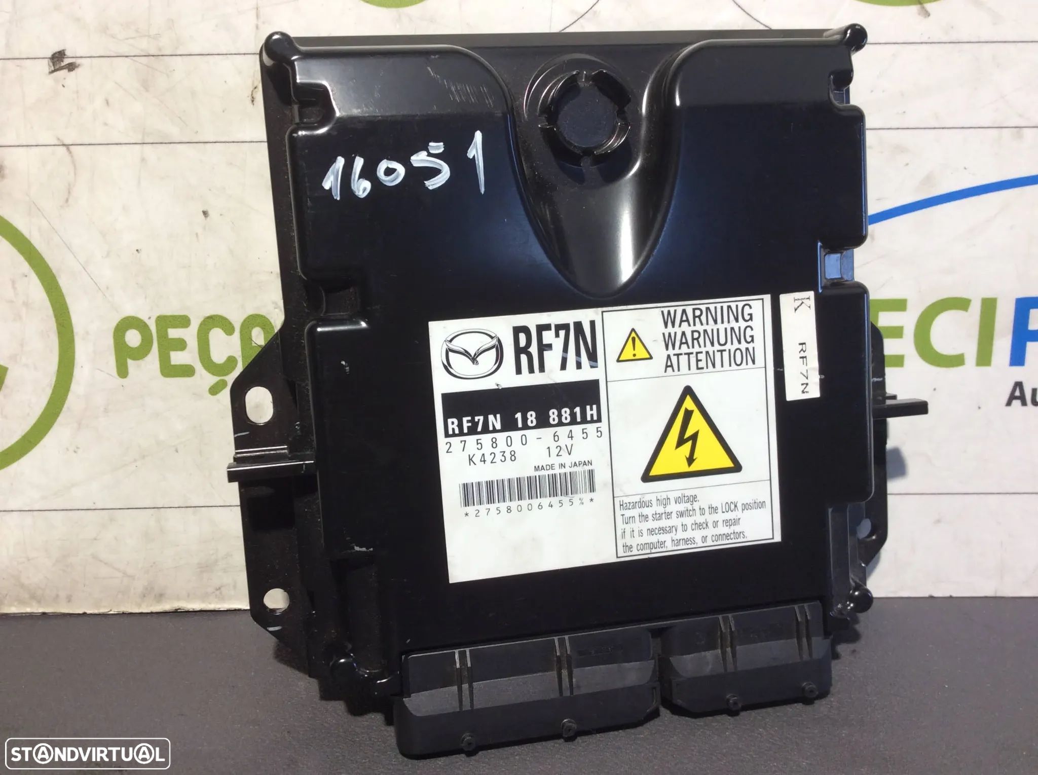Centralina Motor Mazda 5 ano 2005 2.0CD RF7N18881H - 1
