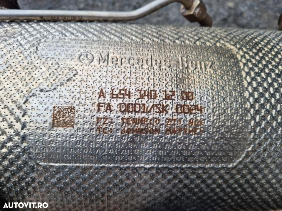 filtru particule dpf cod a6541401200 mercedes e class w213 e220d an 2017 - 4
