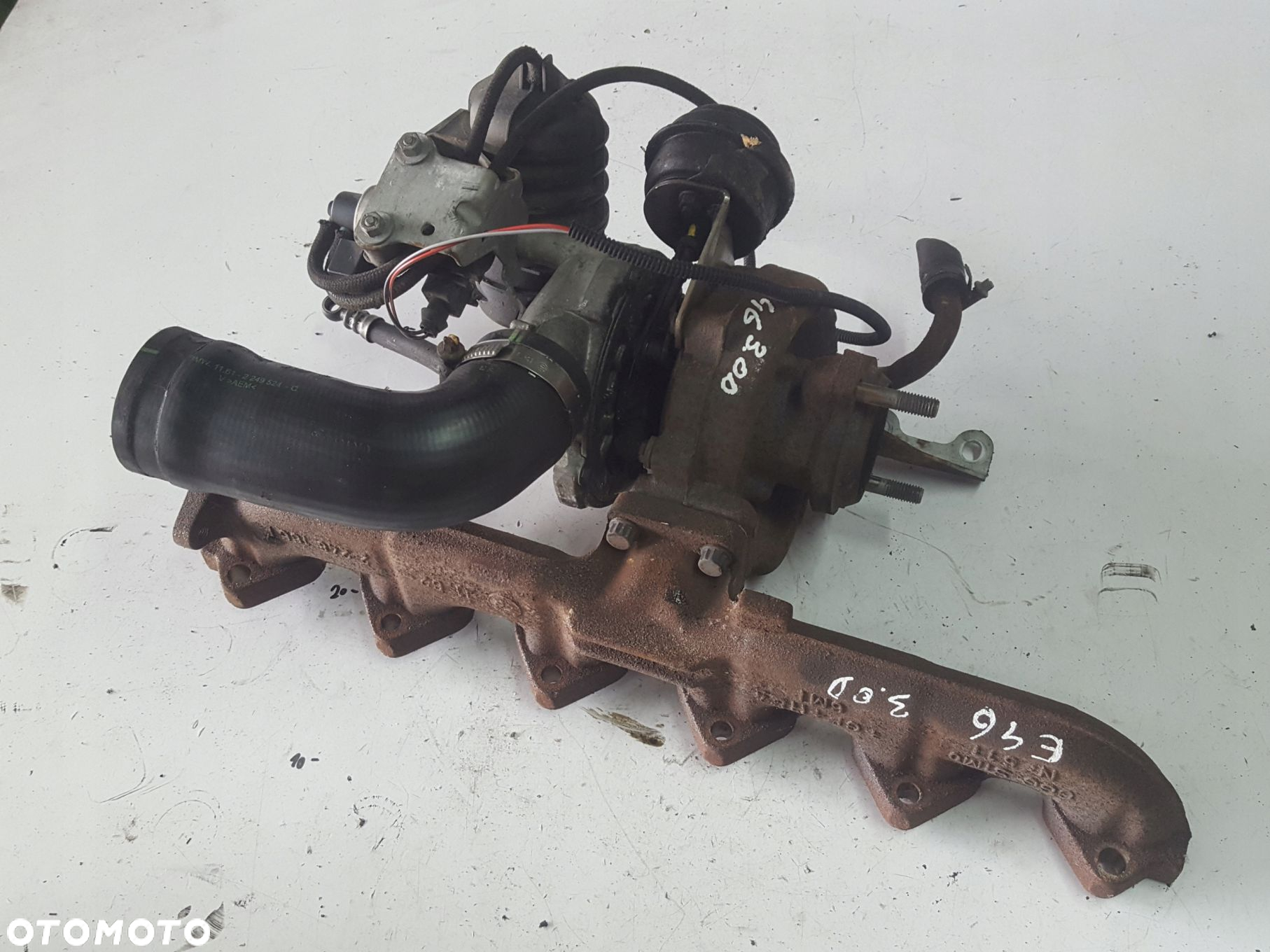 BMW 3 E46 E39 3.0 D TURBOSPRĘŻARKA TURBO TURBINA 2248834E - 3