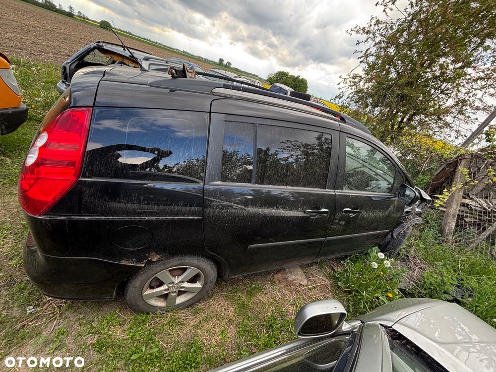Mazda 5 czarna cała na części. - 2