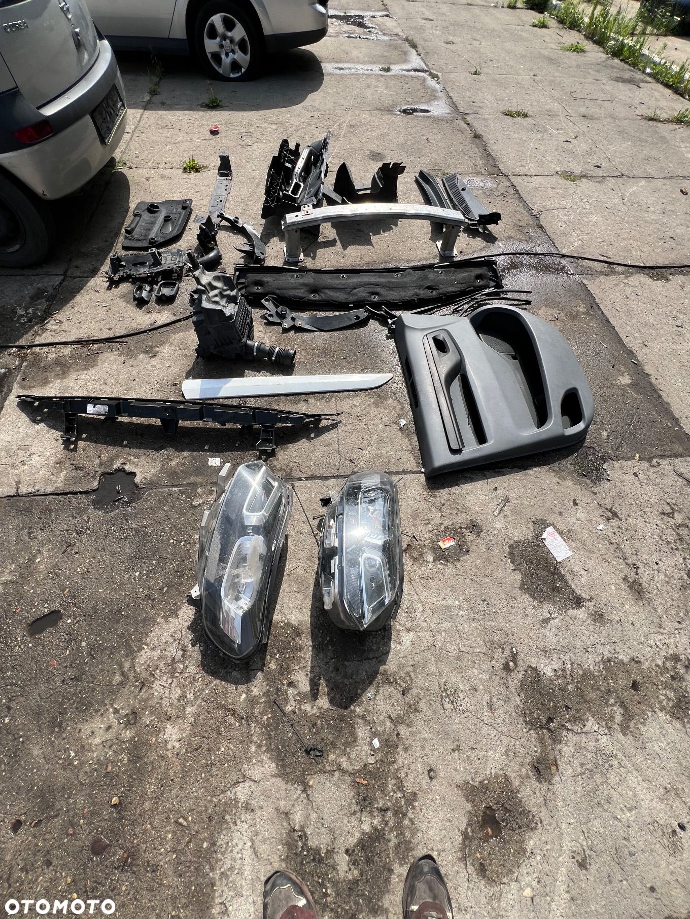 Citroen jumpy 3 2.0 boczek wąż obudowa filtra powietrza lampy listwa podszybie - 1