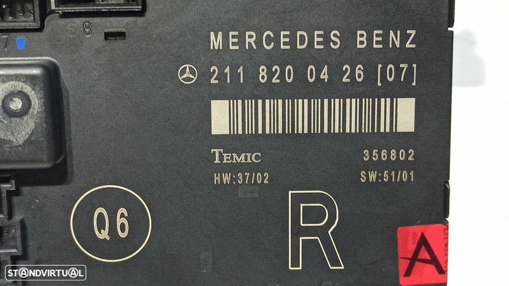 CENTRALINA/BOMBA FECHO CENTRAL MERCEDES CLASE E (W211) BERLINA E 270 CDI (211.01... - 3