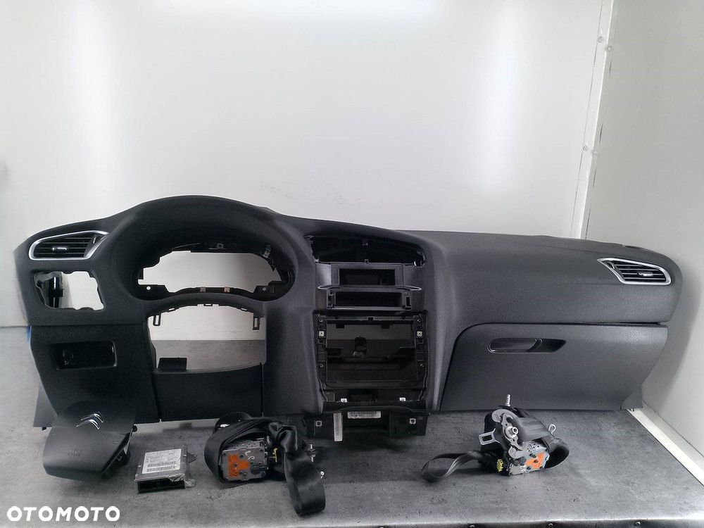 DESKA ROZDZIELCZA,KONSOLA PODUSZKI SENSOR PASY CITROEN C4 II - 1