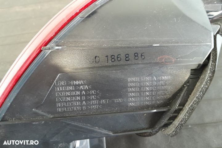 Lampa / Tripla stop dreapta pe aripa B45A-51-150 B45A-51-150 Mazda 3 - 5