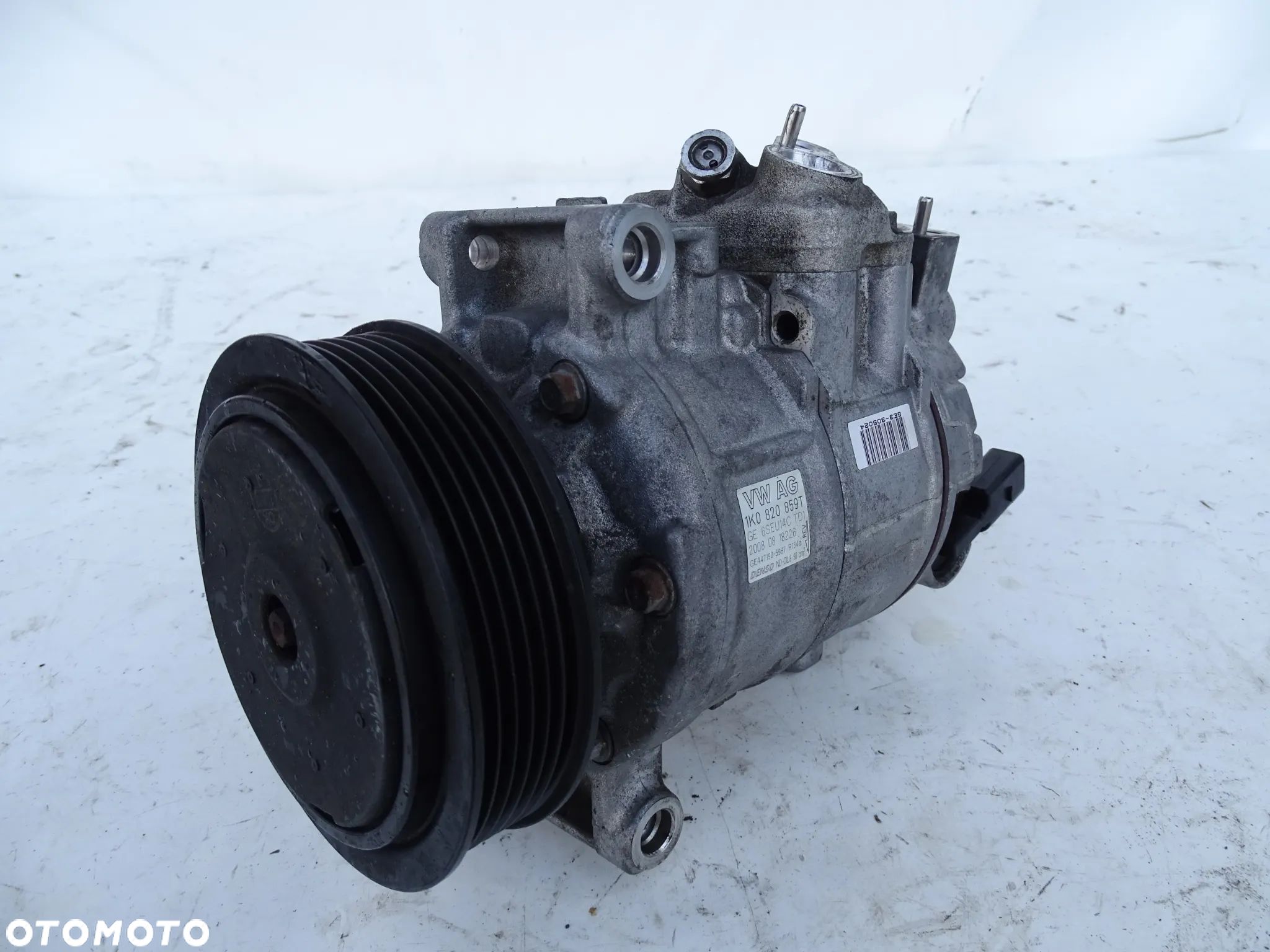SPRĘŻARKA KOMPRESOR KLIMATYZACJI 1K0820859T VW SCIROCCO 3 III AUDI SKODA SEAT 1.4 TSI F-VAT - 1