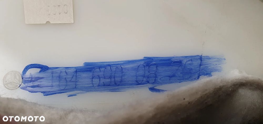 Osłona poszycie słupka prawy przód Mercedes ML W164 A1646900826 - 6