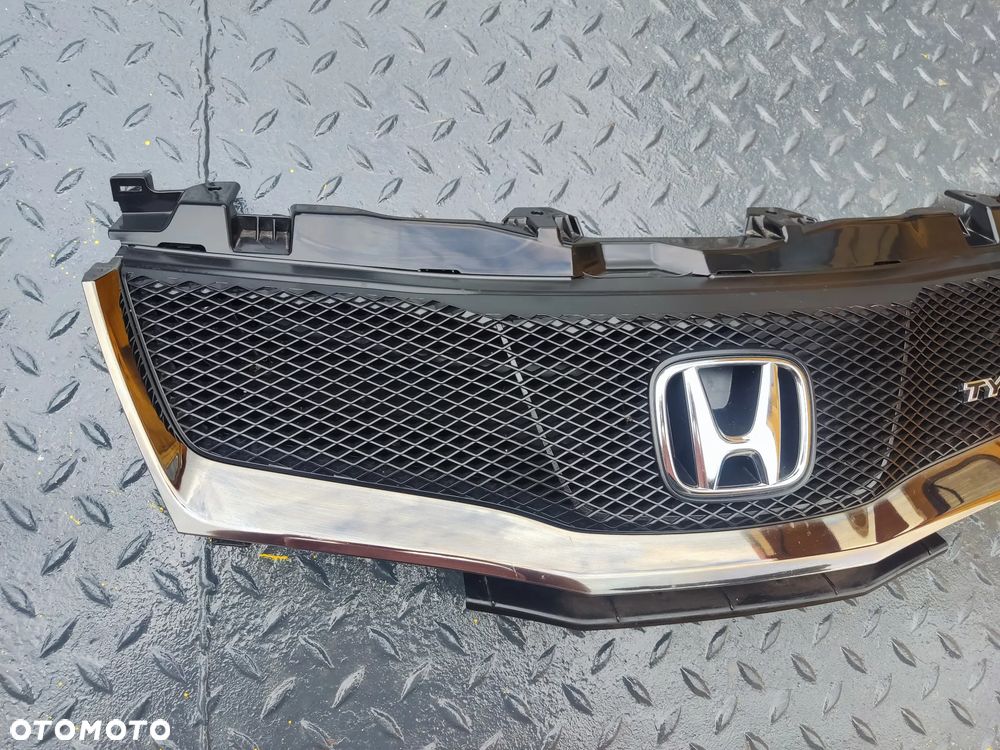 HONDA CIVIC TYPE S TYPES GRILL ATRAPA CHROM - 3