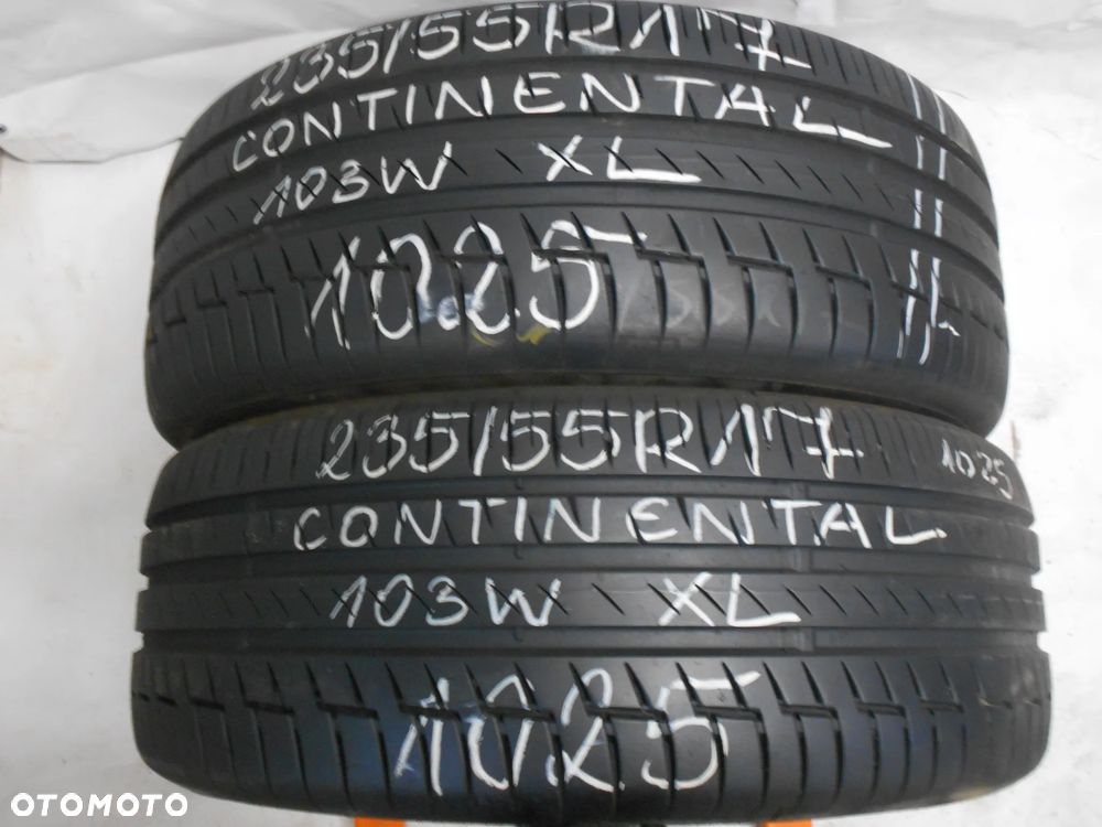 OPONY 235/55R17 CONTINENTAL PREMIUM CONTACT 6 XL DOT 1025 6.5MM - 1
