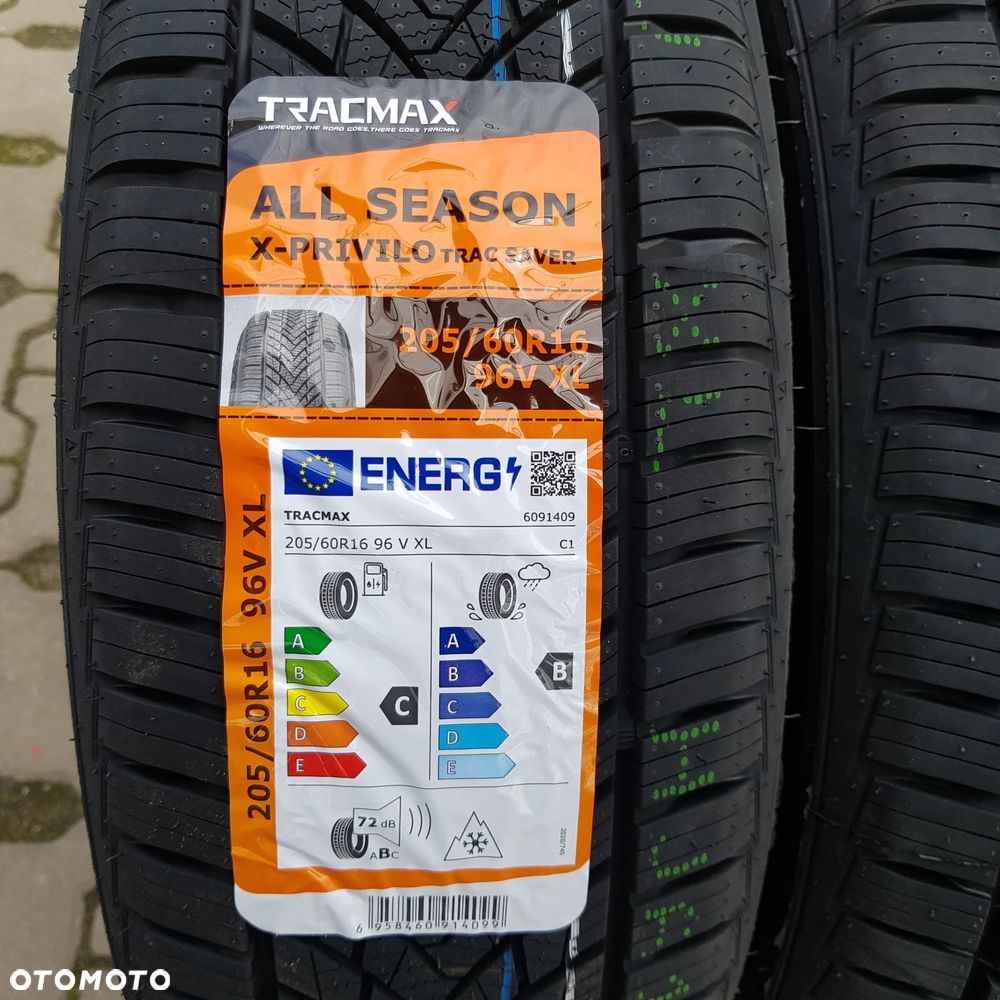 4x 205/60R16 Tracmax All Season X Privilo Trac Saver Komplet opon całorocznych Poznań - 2