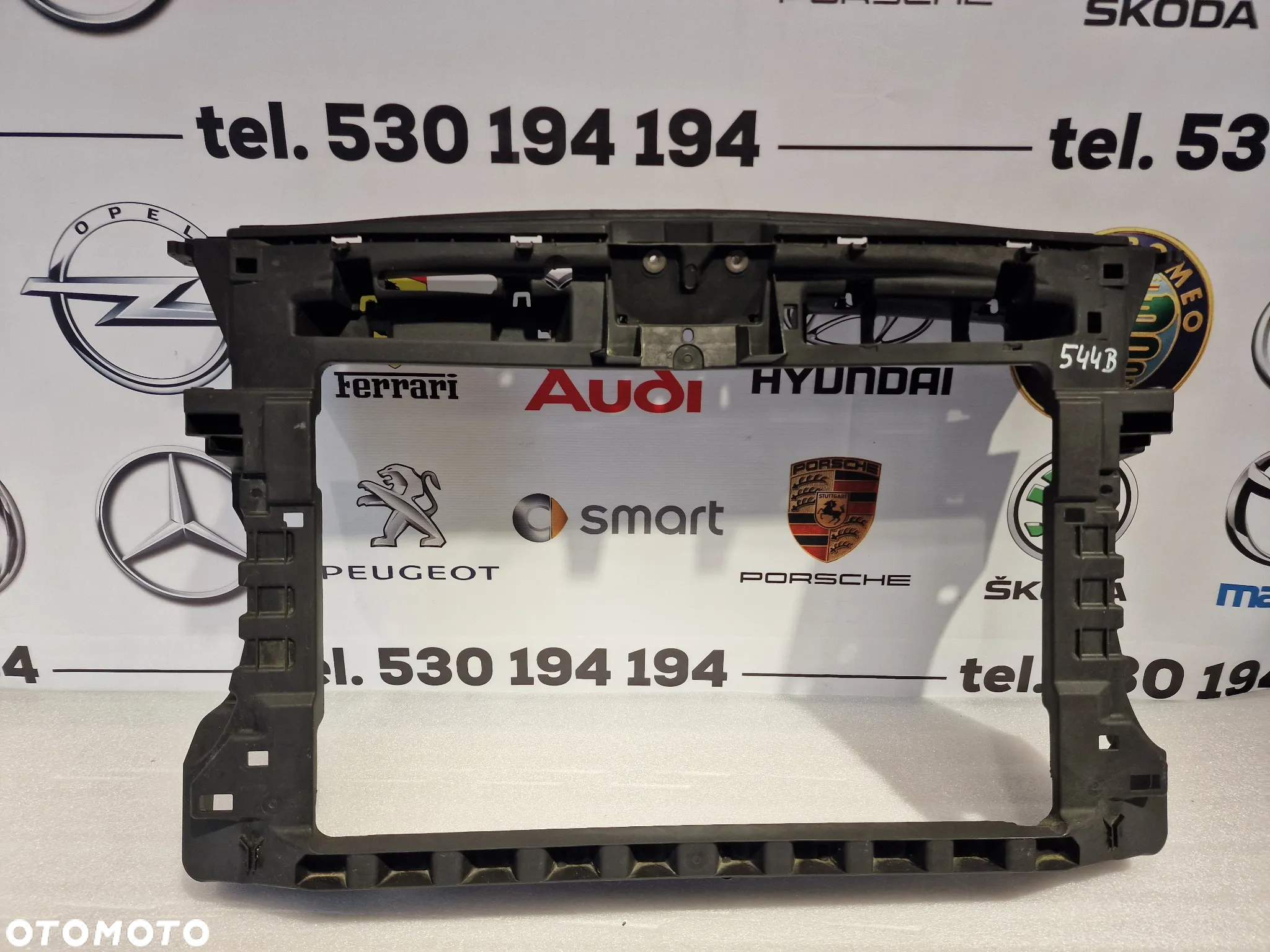 VW CADDY / TOURAN 1T0 10-15 WZMOCNIENIE CZOŁOWE / PAS PRZEDNI , NR 1T0805594M / 1T0805588AC , 1T0805594P / 1T0805588AF , NR AUKCJI WZM544 - 14