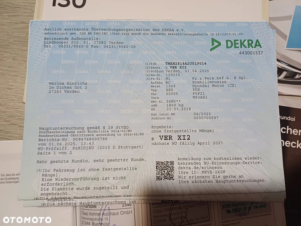 Hyundai i30 blue Kombi 1.4 - 39