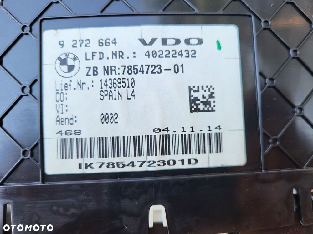 Licznik Zegar bmw m4 F82 f83 m3 f80 Anglik - 4