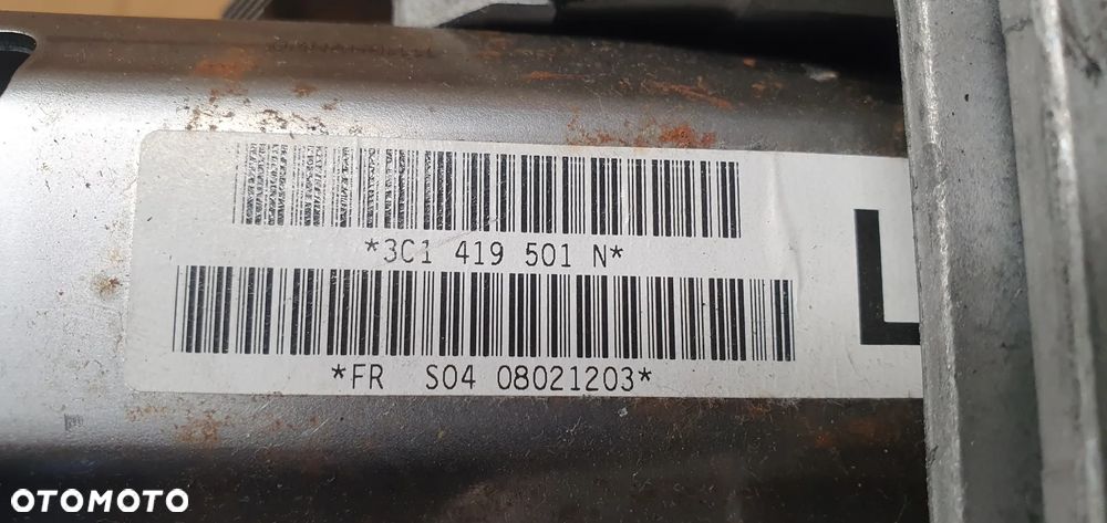 Kolumna kierownicza krzyżak blokada kierownicy VW Passat B6 3C0905861G 3C1419501N - 9