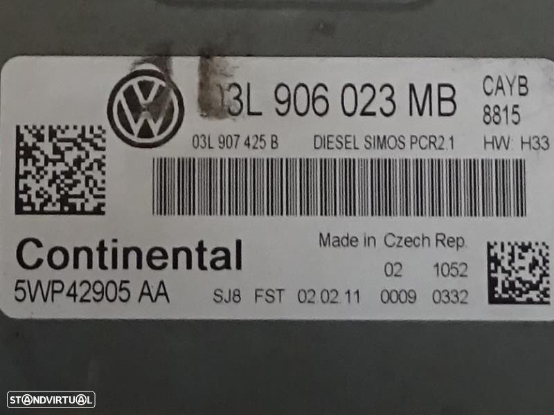 Centralina De Motor Volkswagen Polo (6R1, 6C1)  Centralina 1.6 Tdi / 0 - 2