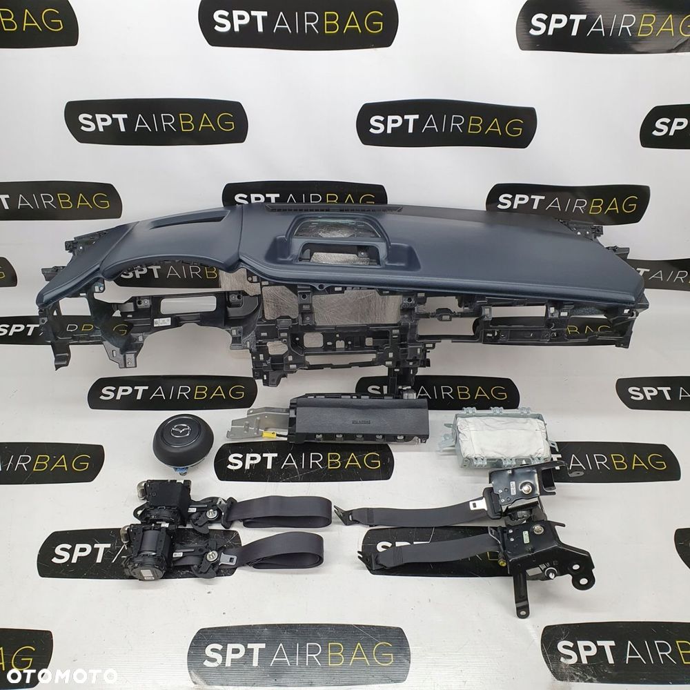 MAZDA CX30 DESKA ROZDZIELCZA KONSOLA KOKPIT PULPIT PODUSZKI AIRBAG AIR BAG PASY KIT SET - 1