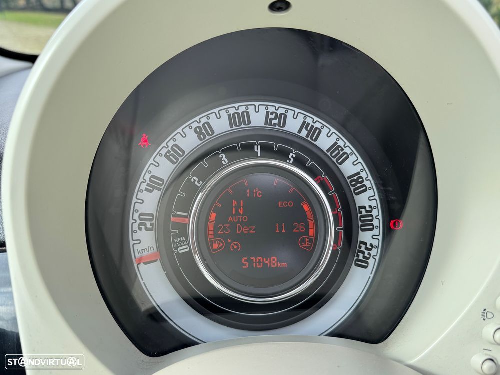 Fiat 500C 1.2 Lounge Dualogic - 7