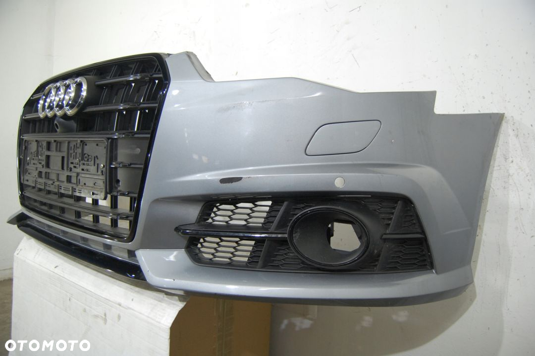 ZDERZAK AUDI S6 A6 S-LINE COMPETITION C7 4G BLACK - 4