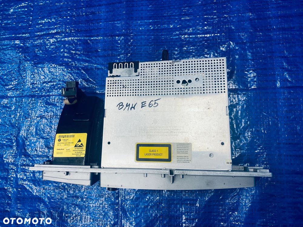 CZYTNIK RADIA RADIO CD BECKER TELEFON BMW E65 E66 LIFT LCI ; 65129110850 9110850 RADIOODTWARZACZ ORYGINAŁ - 3