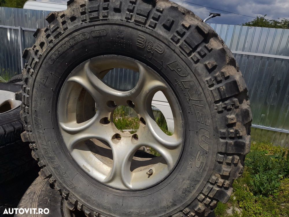 Jante 16 pajero et negativ 7j l200 nissan mitsubishi hilux toyota - 1