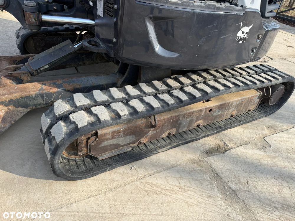 Bobcat E 50 z - Szybkozłacze hydr. , skarpówka hydrauliczna , łyżka 30 cm + 60 cm - 11