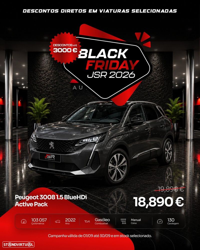 Peugeot 3008 1.5 BlueHDi Active Pack - 1