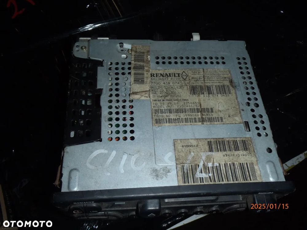 radio SCHOWEK renault clio II 2 lift - 5